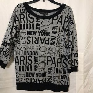 🦠 Paris print tunic